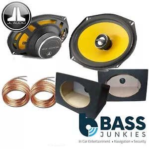 JL Audio C1-690X 2-Way 6x9" 450 Watts Car Speakers & 6x9 Black Pod Box (Pair) - Picture 1 of 1