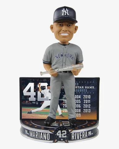 Mariano Rivera New York Yankees 13X All-Star Bobblehead MLB Baseball Cover