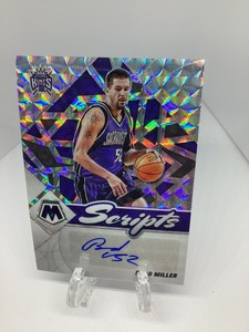 Brad Miller 2022 Mosaic Basketball Scripts - Sacramento Kings #SC-BDM