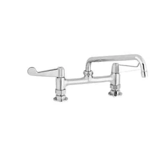 T&S Brass 5F-8DWS12 8" Deck Mount Workboard Mixing Faucet - Picture 1 of 1