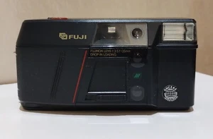 MACCHINA FOTOGRAFICA FUJI DL-150 CON RULLINO - VINTAGE ANNI 80 - Foto 1 di 7