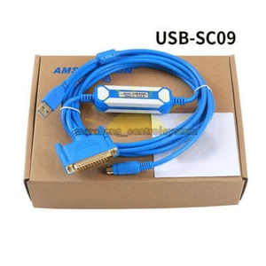 PLC Programming Cable USB-SC09 Suitable Mitsubishi FX/A Series PLC - Picture 1 of 1