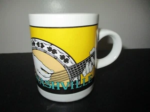 Nashville Souvenir Espresso Cup-1980s New 'Old Stock' - Picture 1 of 5