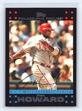 2007 Topps Ryan Howard #322   Philadelphia Phillies