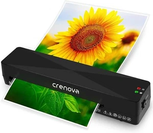 Crenova A4 Thermo Kaschiermaschine Maschine 4 in 1 OHNE Laminierfolien für den Heimgebrauch - Bild 1 von 8