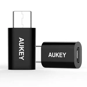 Adattatore convertitore da USB-C a micro-USB AUKEY CB-A2 - Foto 1 di 7