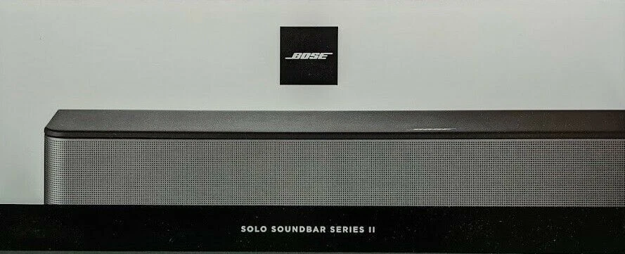 Bose Solo Serie II Soundbar - Schwarz (845194-2100)