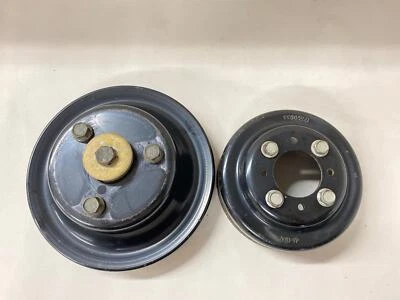 2004 Chevrolet 1500 Pickup Crankshaft and Water Pump Pulley with Bolts 4.3L OEM Foto 1 de 4