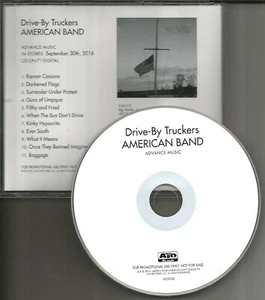 Patterson Hood DRIVE BY TRUCKERS American Band DIFFERENT BACK ADVNCE PROMO CD - Picture 1 of 1