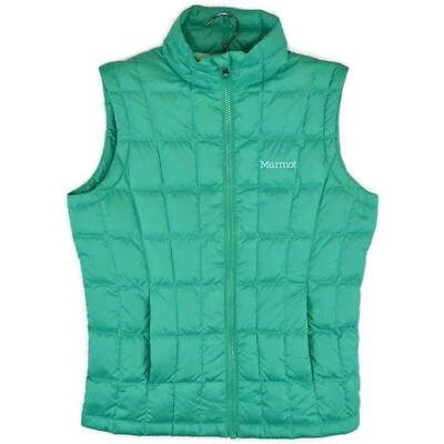 Marmot Girls 550-Fill Down Sol Vest Size Medium in Lush Green - Image 1 of 4
