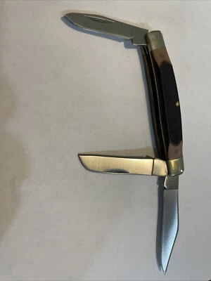 Pre-owned Old Timer 34OT Middleman Stockman Traditional Pocket Knife China  - Image 1 of 4