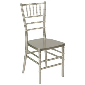 (10 PACK) Champagne Resin Chiavari Chair - Commercial Wedding Banquet Chair - Picture 1 of 7