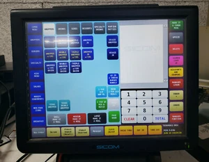 Sicom SL20 POS Terminal Register with Rear Display - Picture 1 of 11