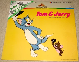 TOM & JERRY Cartoon Festival Vol. 1 JAPAN LASERDISC LD NTSC Japanese - Imagen 1 de 3