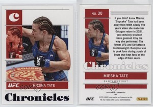 2022 Panini Chronicles UFC Purple /49 Miesha Tate #30