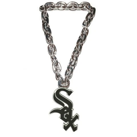 Chicago White Sox New MLB Fan Chain Necklace Foam 3 Colors! Cover