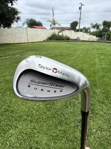 TaylorMade Supersteel Burner 56° Sand Wedge Graphite Bubble Stiff S90 Flex SW RH - Picture 1 of 10