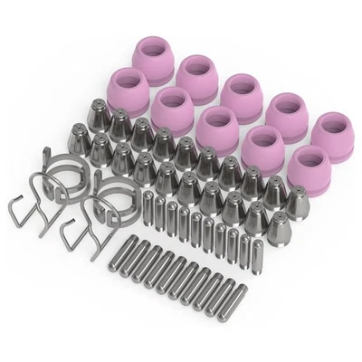 54PCS SG-55 AG-60 WSD-60 Taglierina al plasma taglio torcia punta ugelli kit mat - Immagine 1 di 4