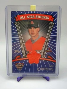 2005 Topps All-Star Stitches Chris Carpenter #ASA-CC - Picture 1 of 2