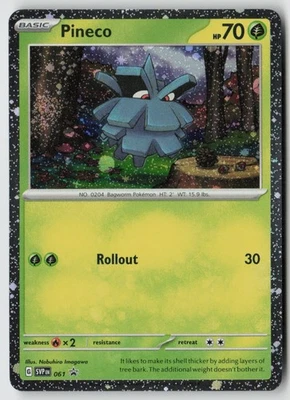Pineco - 061 - SV: Scarlet & Violet Promo Cards Holo - PTCG - Image 1 of 2