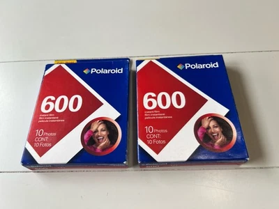 Polaroid 600 Instant Film 2 Packs of 10ea *Expired* See Description/Pictures - Image 1 of 4