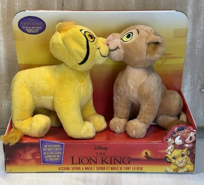 Disney The Lion King Magnetic Kissing Simba & Nala 7" Plush Set by Just Play - Image 1 of 4
