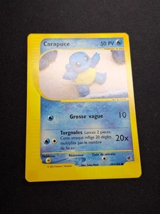 Carapuce 131/165 NM Wizards Expédition Carte pokémon FR - Imagen 1 de 15