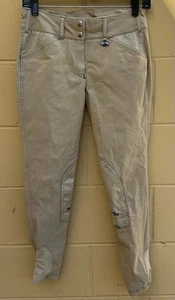 New Equine Couture Natasha Equestrian Horse Riding Breeches Size 26 - Picture 1 of 5