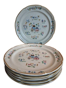 International HEARTLAND 7774 Japan/Thailand Dinner Plate 10 3/4" Set Of 6 - Picture 1 of 9