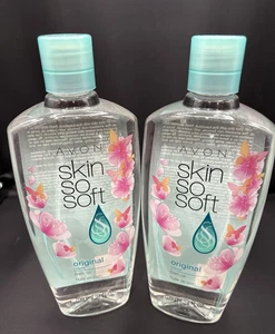 Avon Skin So Soft Original + Jojoba Bath Oil 24 fl oz - Lot of 2 New and Sealed - Picture 1 of 6