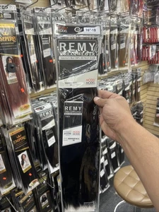 Dream Weaver 100 % Echthaar 16 Zoll schwarz 1b - Bild 1 von 5