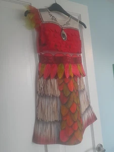 Disney Moana dress age 7-8 girls - Picture 1 of 8