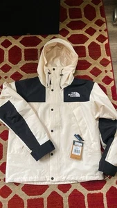 White Northface Rain Jacket  - Picture 1 of 3