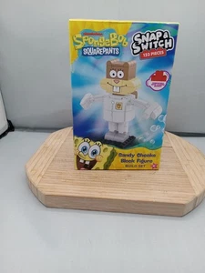 Spongebob Schwammkopf Sandy Cheeks Snap & Switch Block Figur Bauset NEU - Bild 1 von 6