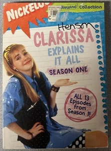 Clarissa Explains It All Season 1 DVD Nickelodeon Rewind Collection 13 Episode - Picture 1 of 5