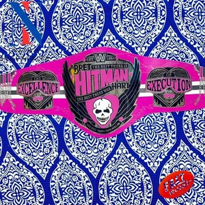 Cintura titolo replica BRET HART Wrestling Championship misura adulto ottone 2 mm - Foto 1 di 6