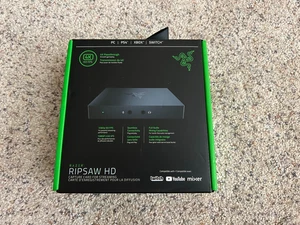 Razer Ripsaw HD Capture Card for Streaming 4K - PC, PS4, XBOX, SWITCH - Sealed - Zdjęcie 1 z 2