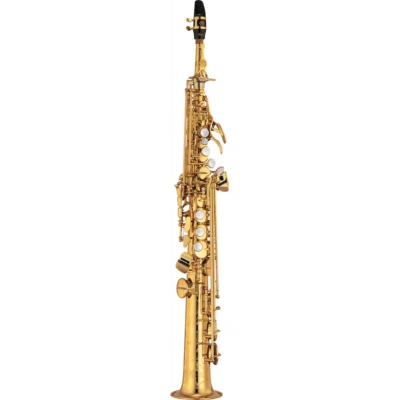 YAMAHA YSS-875EX Custom Soprano Saxophone Gold lacquer w/Case w/Tracking New - Image 1 of 2