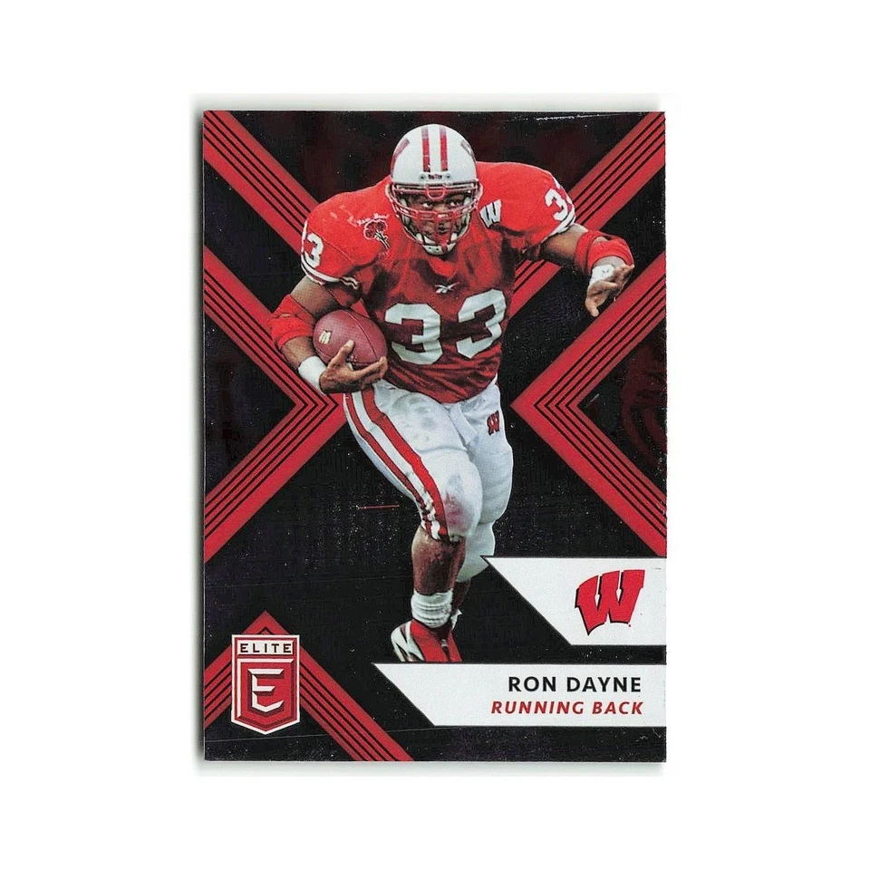 Ron Dayne Rookie 2018 Panini Elite Draft Picks #86 Wisconsin Badgers NM - Image 1 of 3