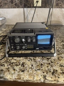 Vintage JVC Model 3050 - 3 Inch TV & Am / Fm Radio w/ Power Cord (Made in Japan) - Picture 1 of 6