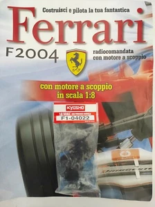 Ferrari Formula 1 F2004 De Agostini Kyosho a Scoppio Ricambio N°22 04022 Nuovo - Foto 1 di 2