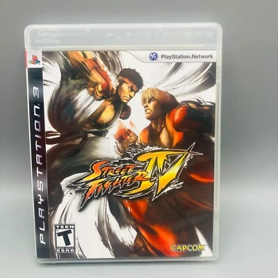 Street Fighter 4 IV Sony PlayStation 3 PS3 2008 Complete with Manual CIB - Image 1 of 4
