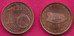 IRELAND 1 EURO CENT 2003 AU NOT BEING MINTED ANY MORE,THE CELTIC HARP,A TRADITIO - Picture 1 of 1