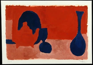 DDR. Stillleben, 1964. Gouache auf Papier Hans-Jochen TYDECKS, handsigniert - Bild 1 von 3
