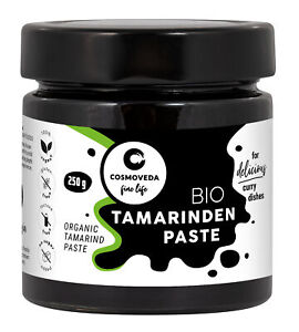 (31,80 EUR/kg) Cosmoveda Bio Tamarinden Paste 250g Sauerdattel