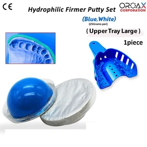 Dental Mould Impression Putty Teeth Silicon Mould Hydrophilic Large Upper Tray - Picture 1 of 3
