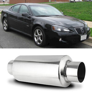 For 2007-2010 PONTIAC G6 3.6L 2.4L 2.5" Inlet/Outlet Muffler Exhaust Resonator