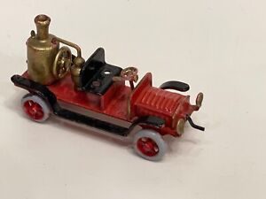 Ernst Plank tinplate miniature penny toy fire pumper c1912