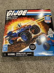 GI Joe Cobra Ferret Construction 45 Piece Set Hasbro - Picture 1 of 8