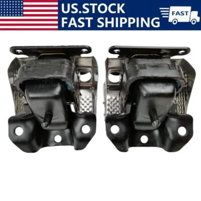 Suporte de motor com suporte dianteiro LH RH conjunto de pares para Cadillac Chevy GMC Sierra Yukon - Imagem 1 de 4